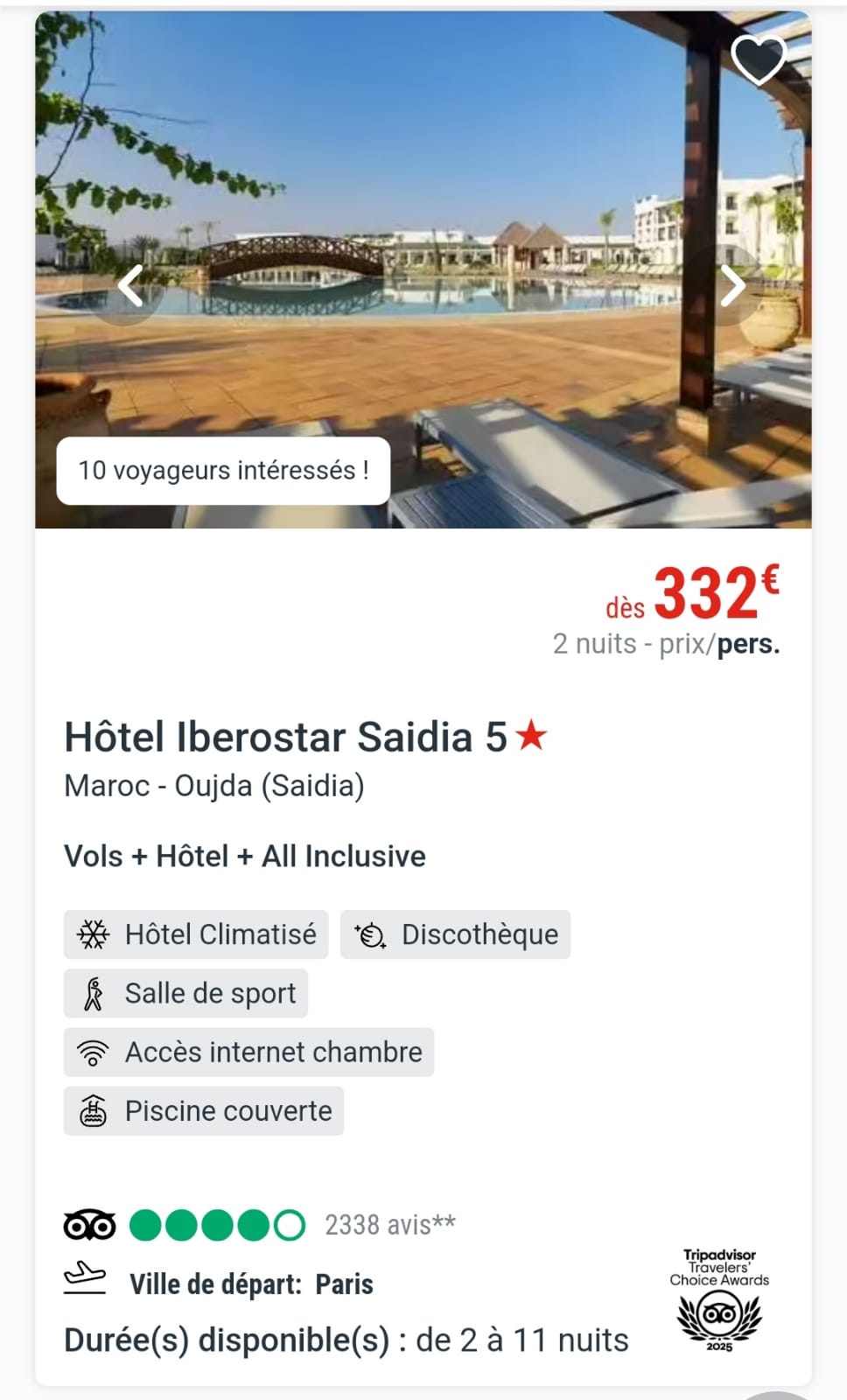 HOTEL IBEROSTAR SAIDIA